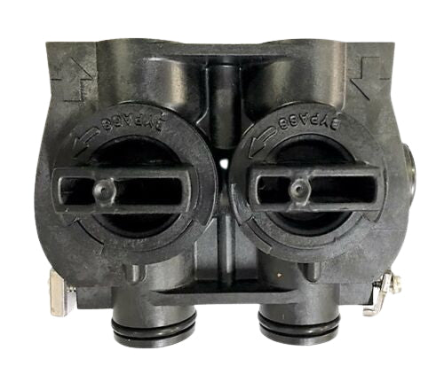 Fleck 5600 Bypass Valve - Plastic Composite Noryl - Fits Aquatrol/Flotrol etc.