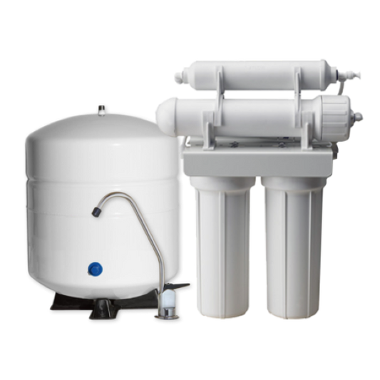 Reverse Osmosis Water Filter System 4 Stage Water Filter System 50 GPD Membrane
