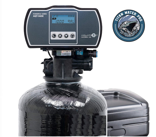Aquatrol 56SE Whole House Water Softener | 64,000 Grain, 12"x52" Tank, 2.0 Cubic Ft Softening Resin