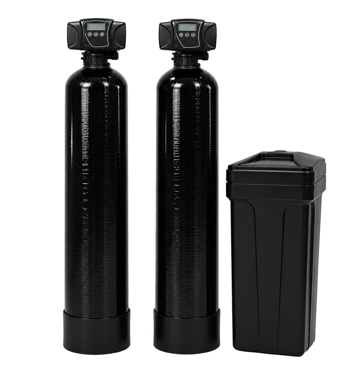 Whole House Water Filtration 1 cuft Katalox Light AIO & 32k Water Softener System Kdf 85 Media Guard