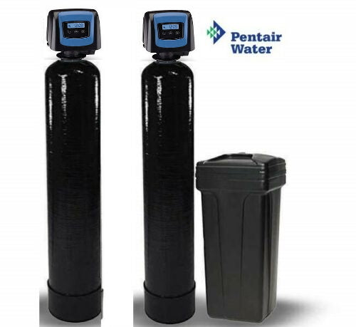 Whole House Catalytic Carbon 1.5 CF & Softener System 48K - Fleck 5800 SXT Digital
