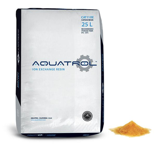 Water Softener Replacement Media - High Purity Premium Cation Cubic Ft 10 % Cross link