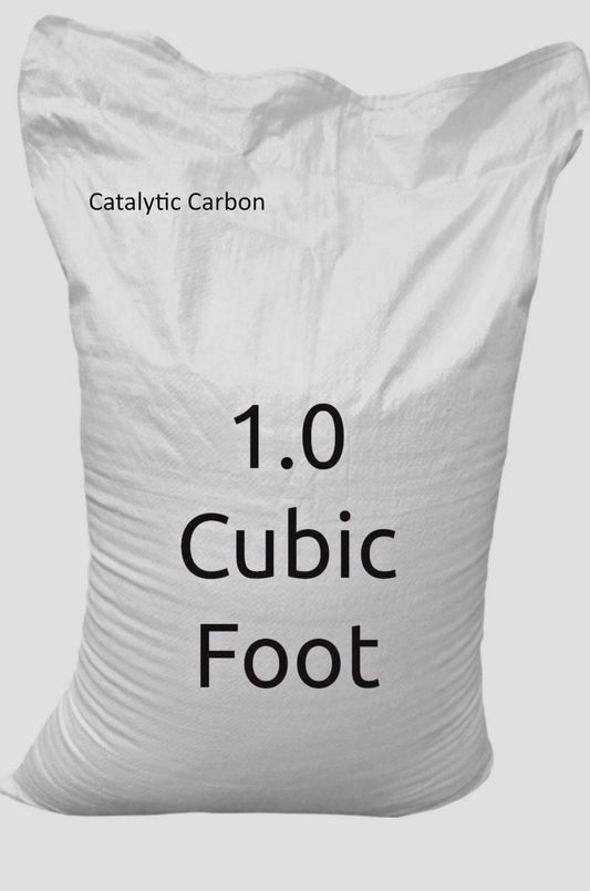 GAC Activated Carbon Coconut Shell 1 Cubic Feet - Replacement GAC Media FRP Tank