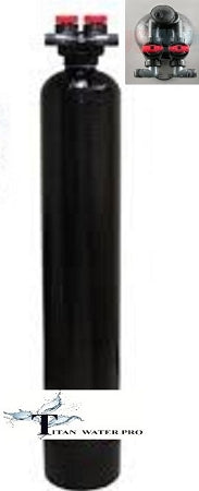 Whole House Water Filter 2 CU FT GAC Carbon UP flow Valve Bypass  (1" Pipe Adapter)