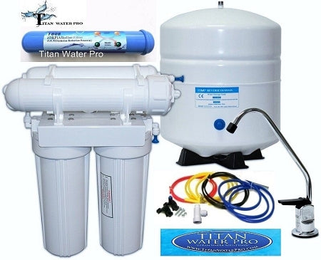 Alkaline Ionizer Neg Orp Reverse Osmosis Water Filter System 50 GPD 5 Stage RO
